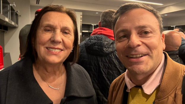 Татьяна Овечкина и Игорь Рабинер.