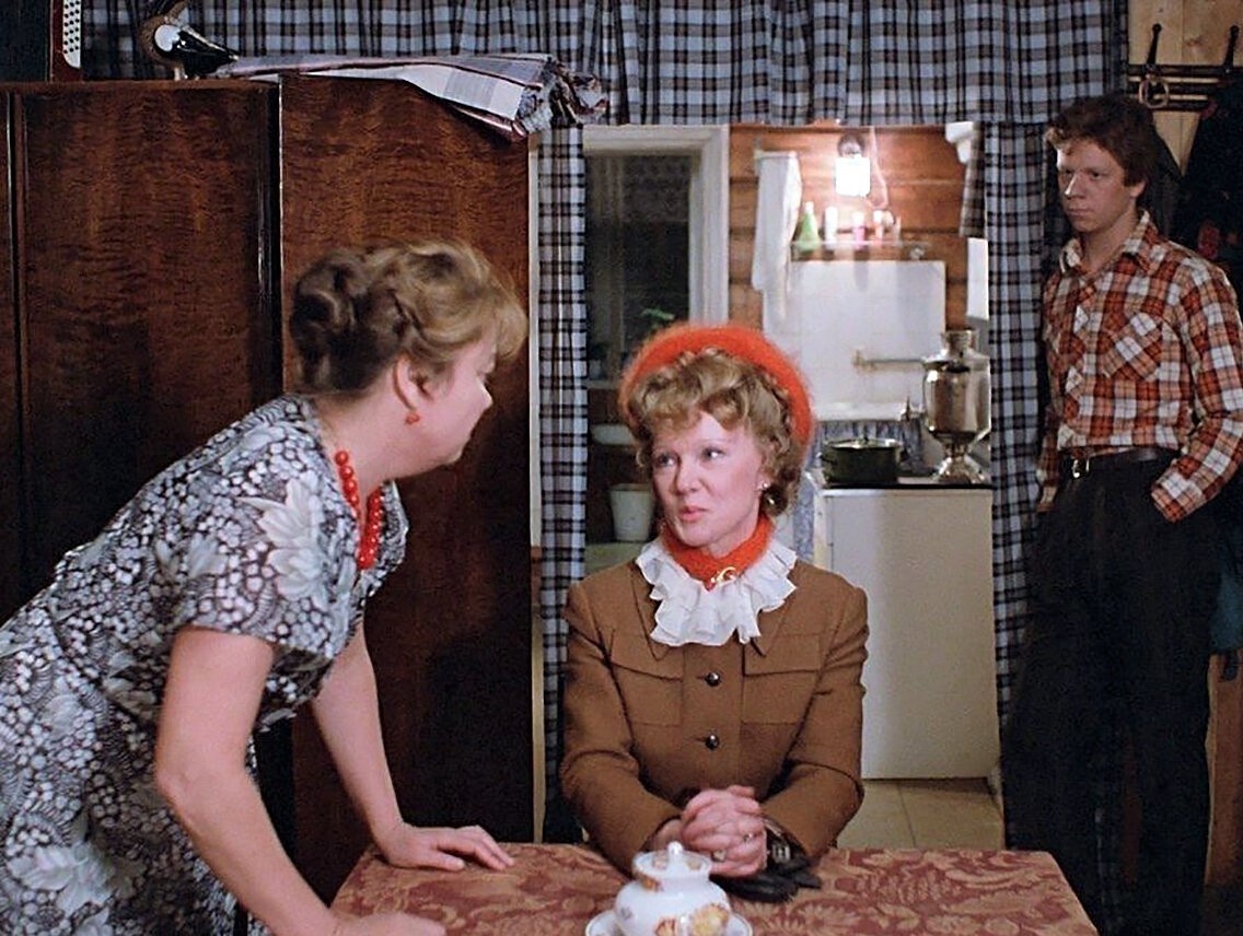 Кадр из фильма «Любовь и голуби», реж. Владимир Меньшов / Киностудия «Мосфильм», Второе творческое объединение