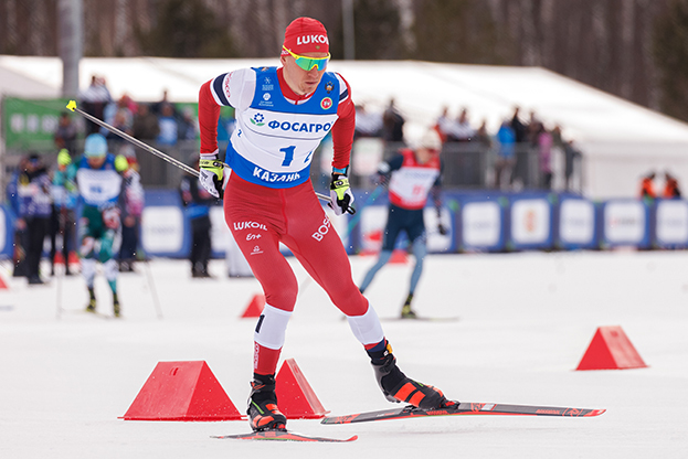 Александр Большунов.