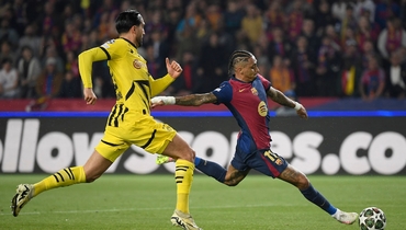 «Барселона» разгромила «Боруссию», у Рафиньи гол и две передачи