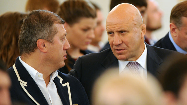 Дзамболат Тедеев и Михаил Мамиашвили.