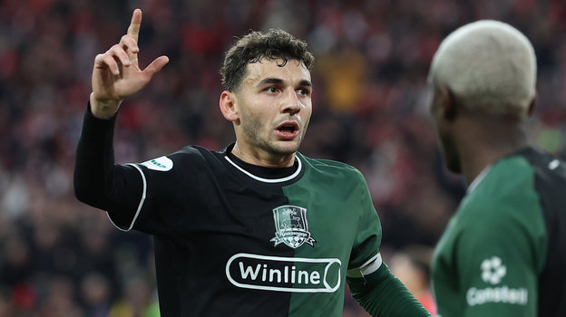 Эдуард Сперцян. Полузащитник «Краснодара» Эдуард Сперцян