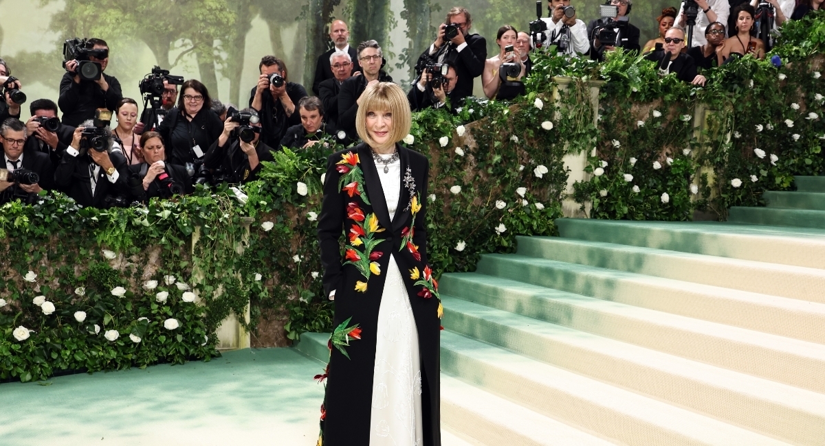 Главный редактор Vogue Анна Винтур  на Мет Гала