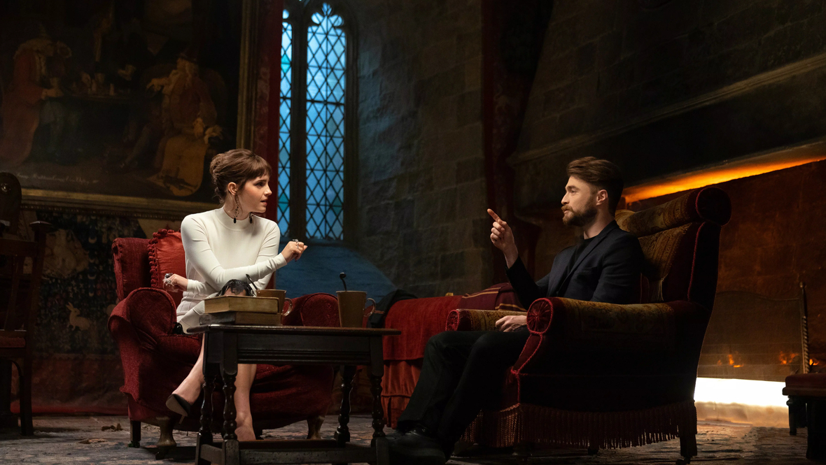 Кадр из фильма «Гарри Поттер 20 лет спустя: Возвращение в Хогвартс» / реж. Кэйси Паттерсон, Джо Перлман и др / HBO Max