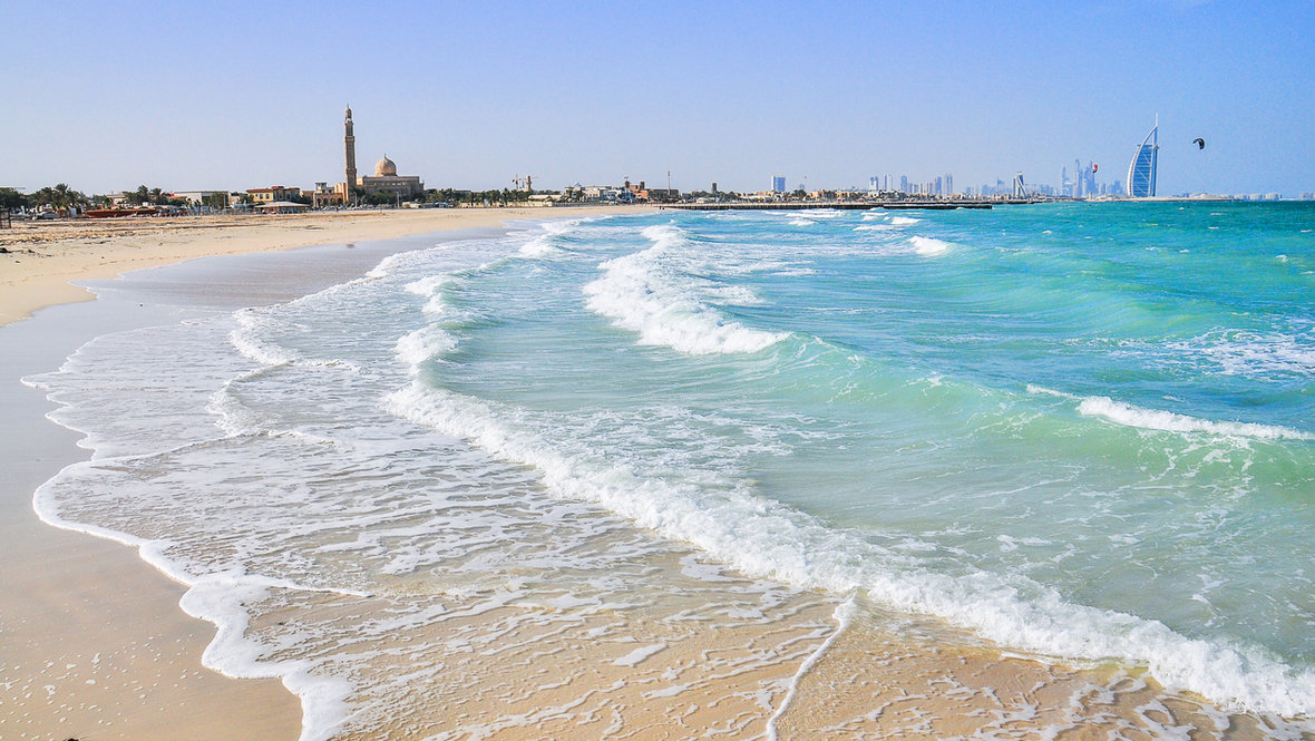 Морской пляж