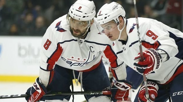 Бывшие одноклубники по «Вашингтону» Александр Овечкин и Дмитрий Орлов.