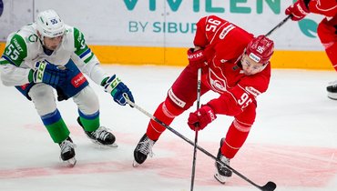 Кубок Гагарина, результаты и видео голов 15 апреля: «Спартак» победил «Салават Юлаев», «Авангард» уступил «Локомотиву»