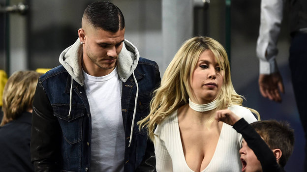 Мауро Икарди и Ванда Нара.