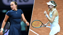 Тенинсистки Мирра Андреева и Екатерина Александрова