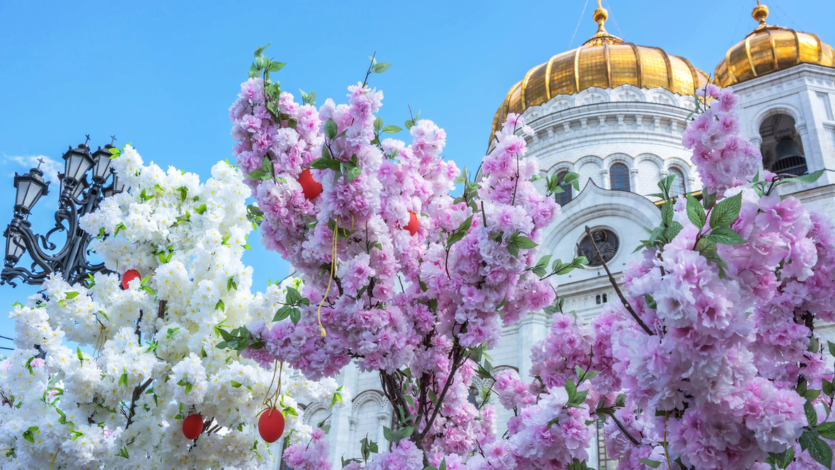Пасха в Москве