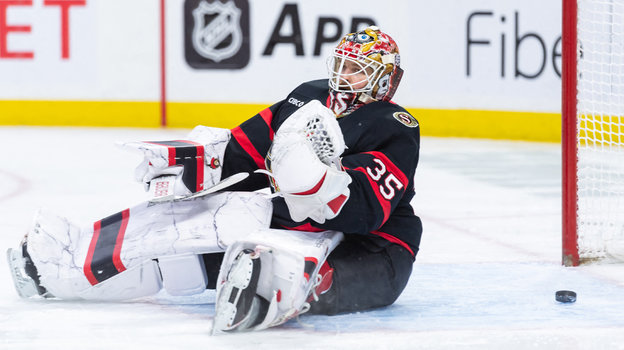 Линус Улльмарк. Вратарь «Оттавы» Линус Улльмарк