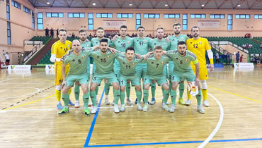 Игроки сборной Белоруссии по футзалу
