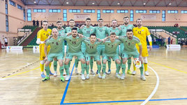 Игроки сборной Белоруссии по футзалу