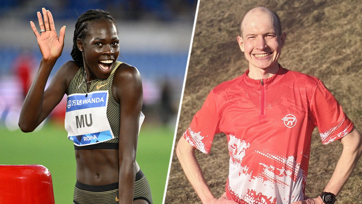 Американская легкоатлетка Атинг Му-Николаева и российский спортсмен Егор Николаев