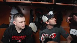 Никишин дал первое интервью в «Каролине». С переводом помог Кочетков — получилось смешно