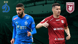 «Динамо» победило «Рубин»: Гладышев оформил дубль, Даку получил красную карточку. Онлайн-трансляция матча РПЛ