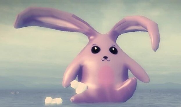 Розовый кролик из Saints Row 2.