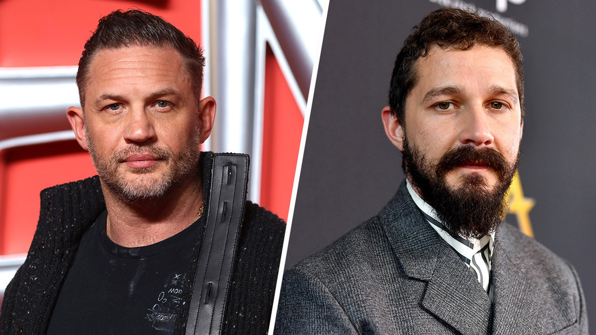 Том Харди и Шайа Лабаф.