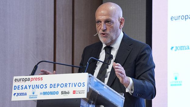 Хавьер Тебас. Президент Ла Лиги Хавьер Тебас