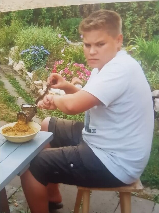 Александр Nix Левин в детстве.