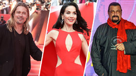 Брэд Питт, Наталья Орейро, Стивен Сигал.