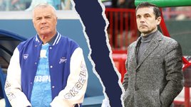 Президент «Зенита» Александр Медведев и руководитель департамента судейства и инспектирования РФС Милорад Мажич