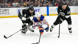 Безумие в Лос-Анджелесе: «Эдмонтон» горел 0:4, сравнял, но все равно проиграл. У Кузьменко три очка