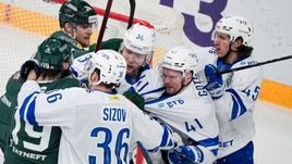 «Динамо» — в полуфинале Кубка Гагарина впервые с 2013 года. «Ак Барс» в шестой игре был беспомощен