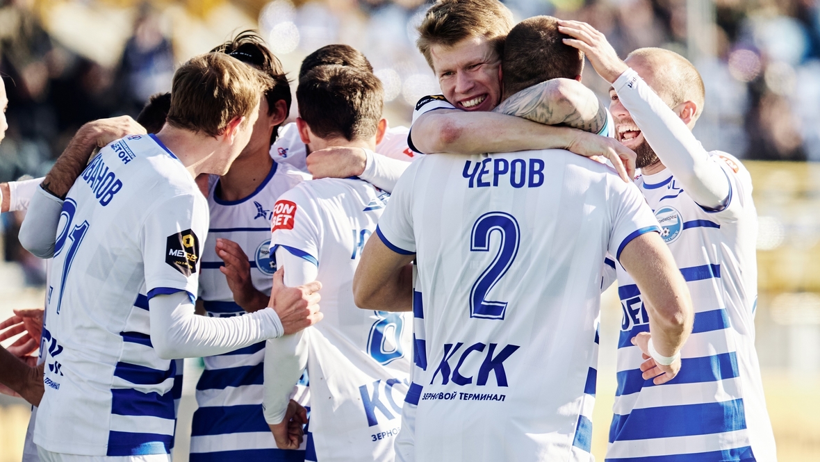 Футболисты «Черноморца».