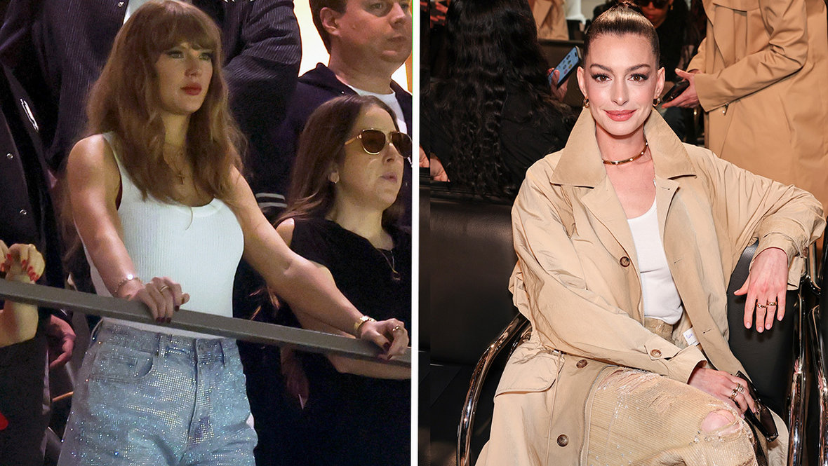 Тейлор Свифт и Энн Хэтэуэй