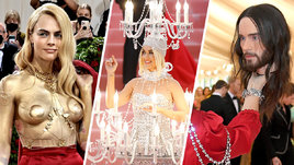 15 самых сумасшедших звездных образов на Met Gala