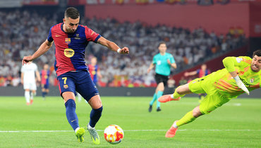 «Барселона» — «Реал»: каталонцы сравняли счет благодаря голу Феррана Торреса