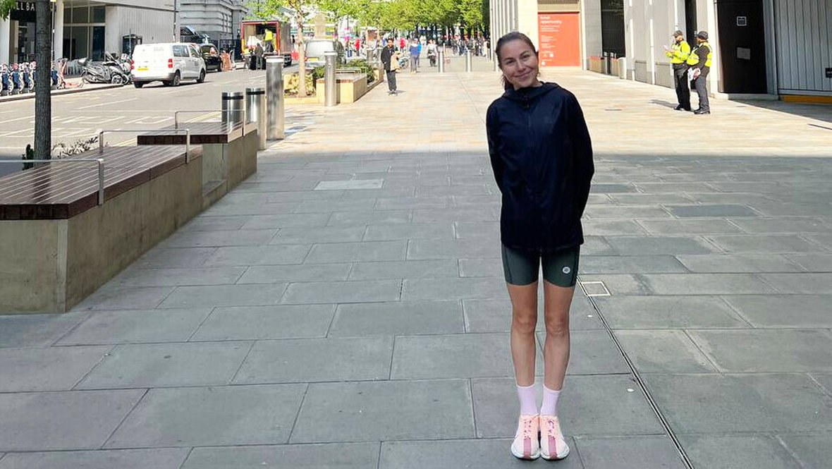 Дина Александрова. Бегунья Дина Александрова