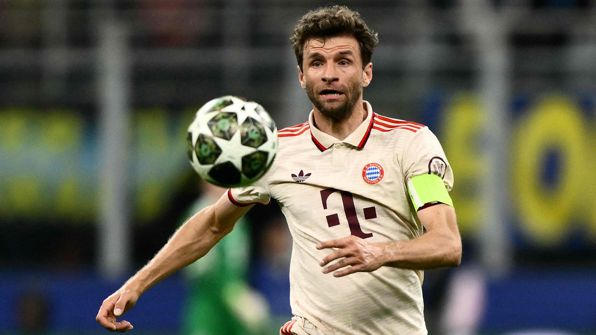Нападающий «Баварии» Томас Мюллер