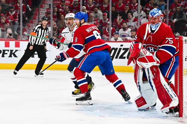 Александр Овечкин, Майкл Мэтсон и Якуб Добеш. Хоккеисты Александр Овечкин, Майкл Мэтсон и Якуб Добеш