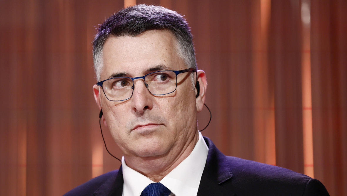 Израиля Гидеон Саар. Министр иностранных дел Израиля Гидеон Саар.