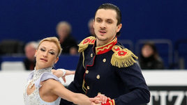 Фигуристы Татьяна Волосожар и Максим Траньков. 2014 год