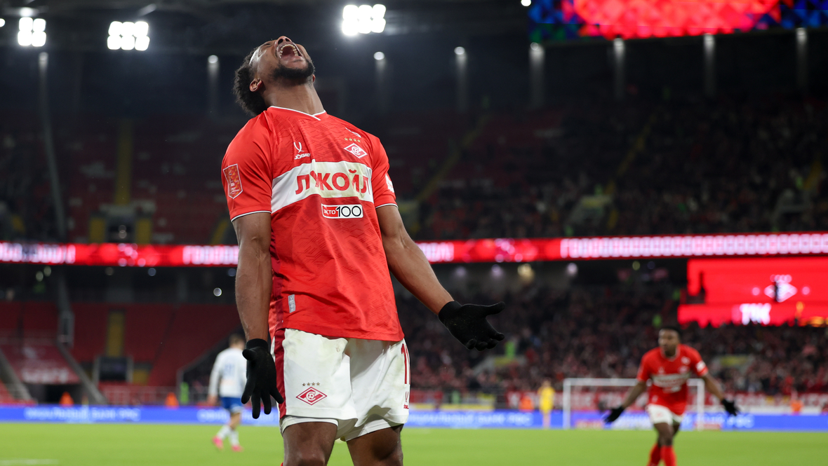 Нападающий «Спартака» Ливай Гарсия.