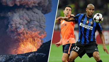 Вулкан стал союзником «Интера» в матче с «Барселоной» 15 лет назад. Что поможет теперь?