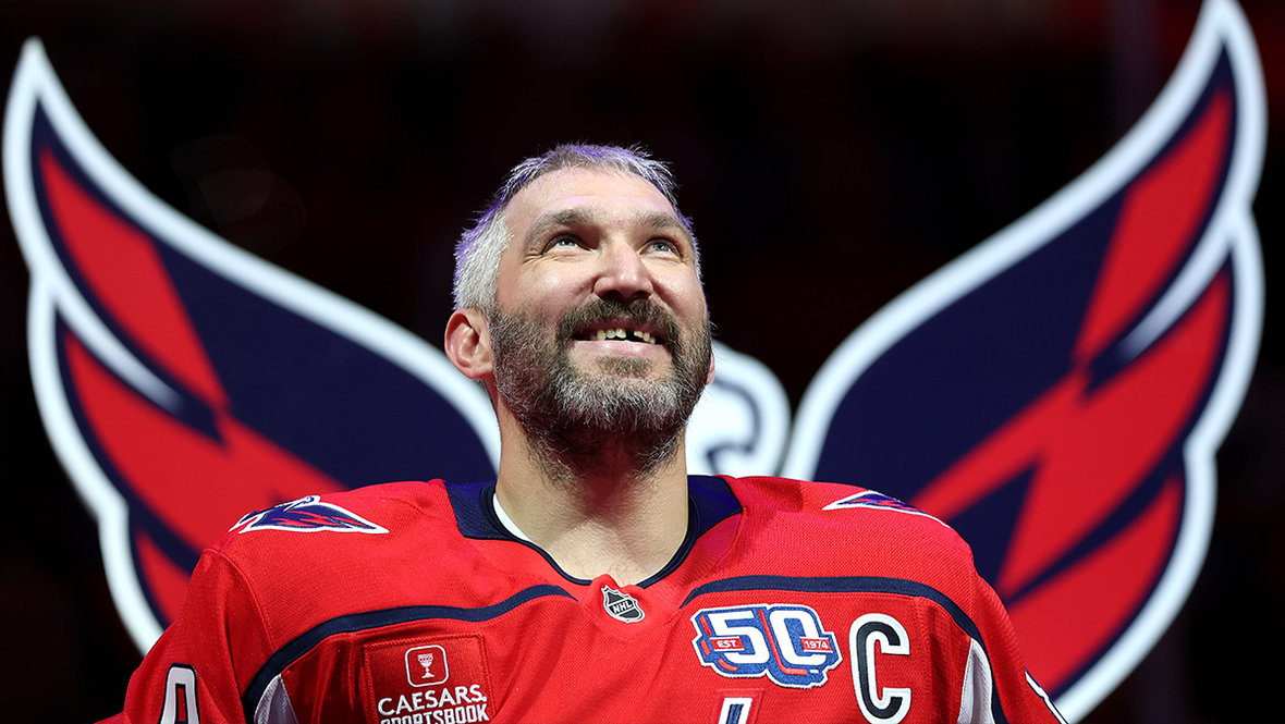 Нападающий «Вашингтона» Александр Овечкин.