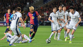 Ямаль творил магию, Дюмфрис провел матч жизни! «Барса» с «Интером» выдали игру для золотой коллекции Лиги чемпионов