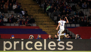 Дюмфрис признан лучшим игроком матча «Барселона» — «Интер»