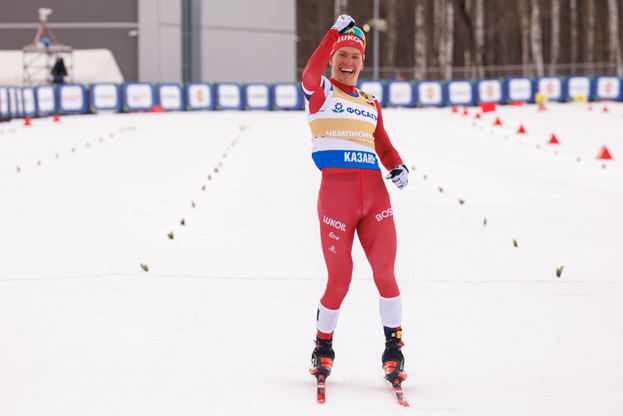 Александр Большунов. Лыжник Александр Большунов