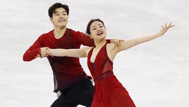 Фигуристы Алекс и Майя Шибутани