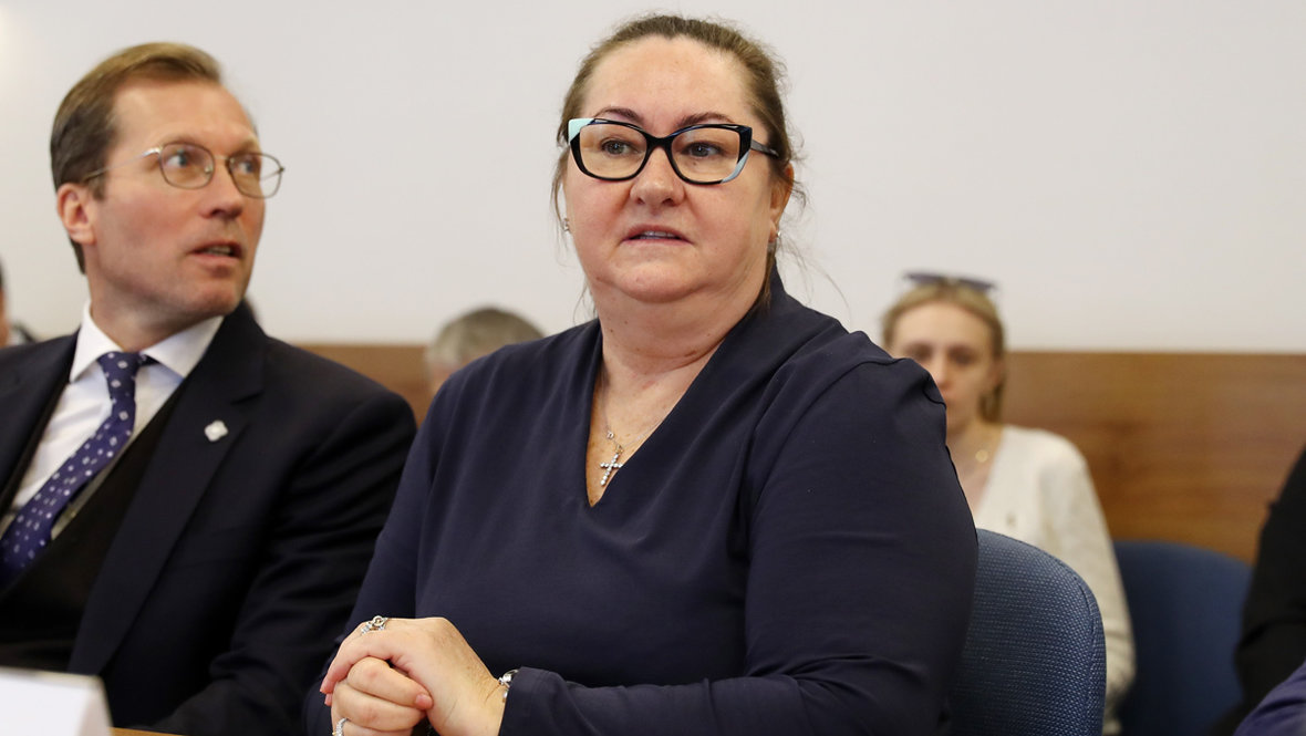 Елена Вяльбе. Президент Федерации лыжных гонок России Елена Вяльбе