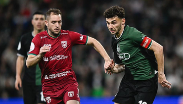 Валентин Вада и Эдуард Сперцян в матче «Краснодар» — «Рубин» (2:1) 3 мая.