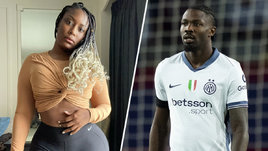 Шарлотта Лавиш и футболист Маркус Тюрам