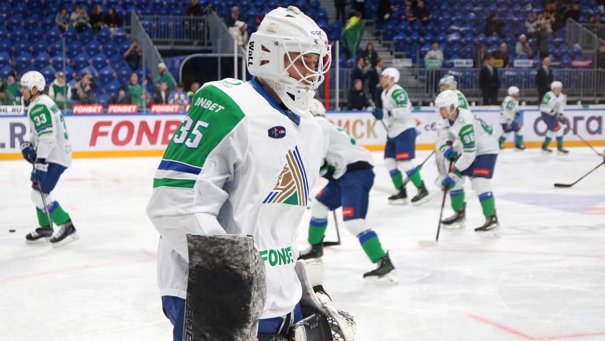 Семен Вязовой. Хоккеист «Салавата Юлаева» Семен Вязовой