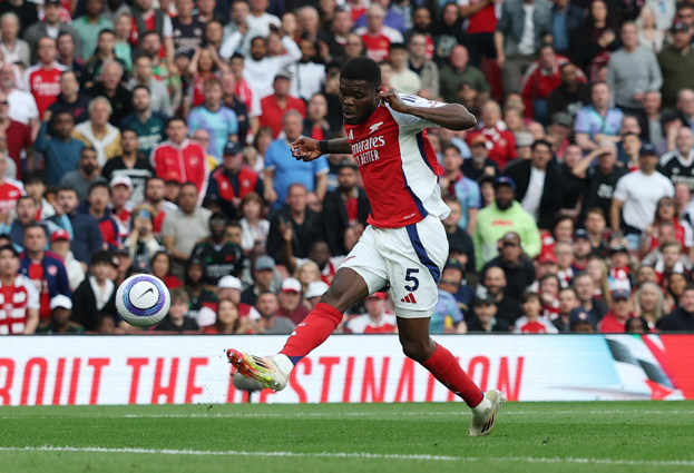 Томас Партей. Футболист «Арсенала» Томас Партей