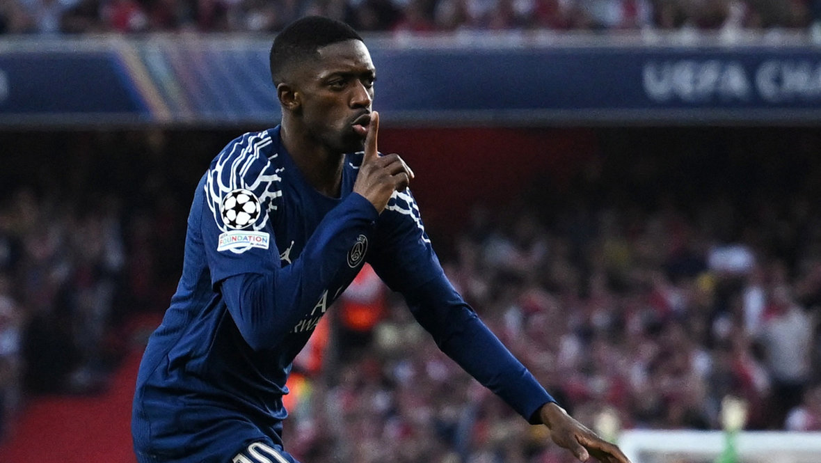 Усман Дембеле. Форвард «ПСЖ» Усман Дембеле
